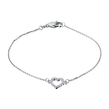 

White gold bracelet with diamonds e0901br08182300
