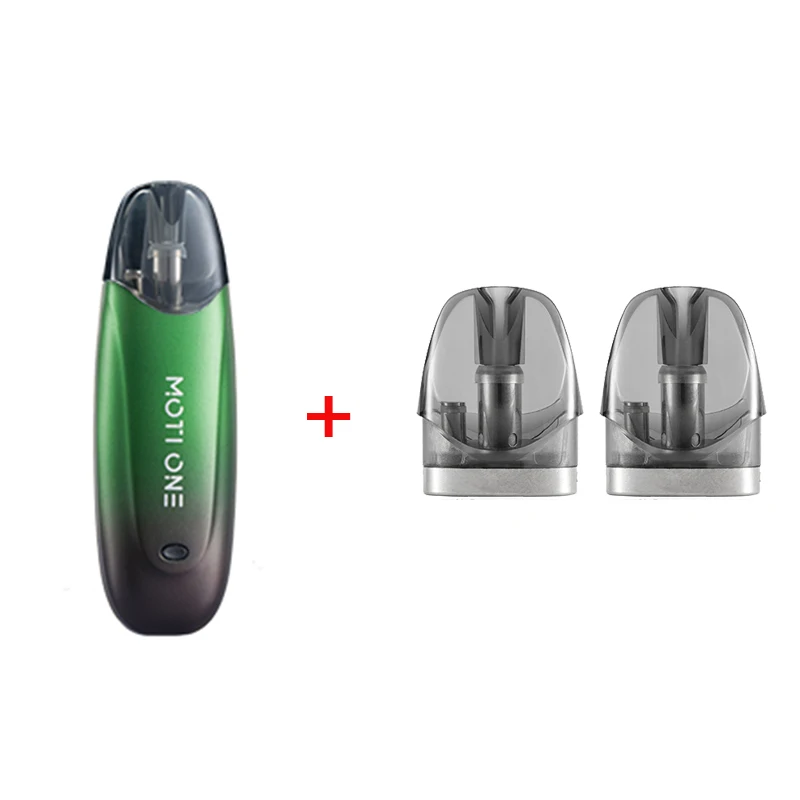 Комплект Moti One Vape Pod с емкостью бака 1,85 мл и аккумулятором емкостью 350 мАч, система заправки электронных сигарет Vs MINIFIT - Цвет: Forest with pod