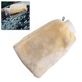 

Washing Car Wash Gloves Wiping Artificial Double-sided 24*16*3CM Tool Care