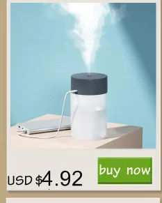 M Humidifier 300ML Ultrasonic USB Aroma Essential Oil Diffuser Romantic Color Night Lamp Mist Maker Humidificador Portable