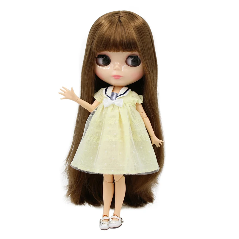 Кукла Blyth от ICY DBS кукла из натуральной кожи для суставов с глянцевым лицом мягкие