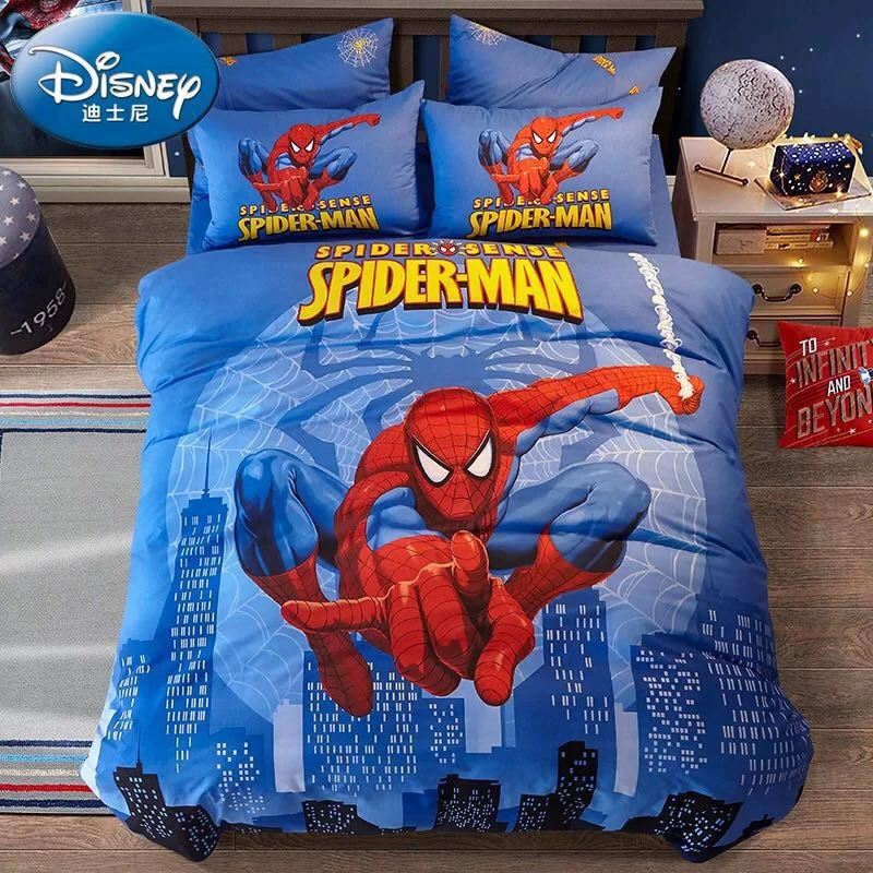twin size spiderman bed