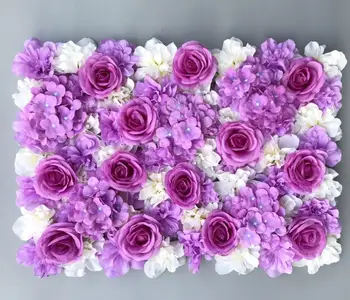 

Artifical Silk Rose floral Wall Decor Artifical Grass Wall Artificial Flower Mat Wedding Decoration Flower Wall Home Deoration