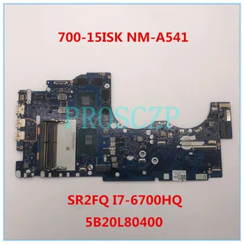 

High quality for Y700 Y700-17ISK Laptop motherboard NM-A541 With SR2FQ I7-6700HQ CPU HM170 GTX960M 4GB DDR4 100% working well