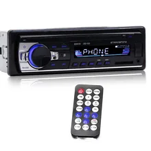 JSD 520 بلوتوث سيارة مشغل الصوت راديو السيارة ستيريو Autoradio 12 فولت في اندفاعة FM Aux المدخلات استقبال SD فتحة للبطاقات USB MP3 MMC WMA