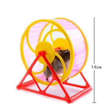 

Small Animals Exercise Wheels Pet Supplies Small Pet Toy Hamster Sports Running Wheel Hamster Cage 2020 New Accessories Toys