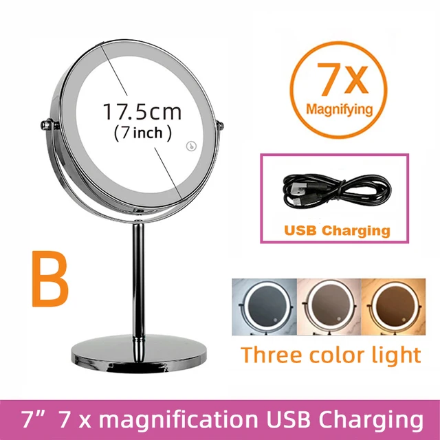 B 7in 3 color USB 7X