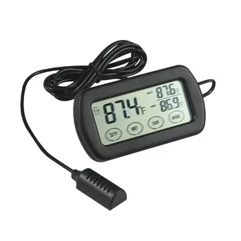 

Large Screen Thermometer Hygrometer Max/Min Indoor Outdoor Incubator Monitor