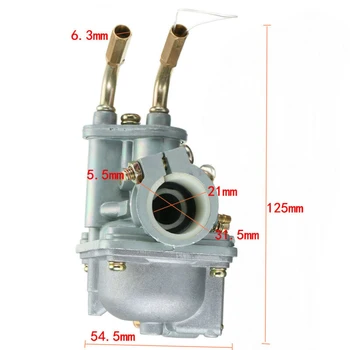 

Carburetor Air Filter Box Throttle Choke Cable For PW 50 PY50 YZinger 50
