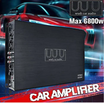 

12V 6800W WD628 automobile power amplifier 4-channel high power car audio refitting power amplifier
