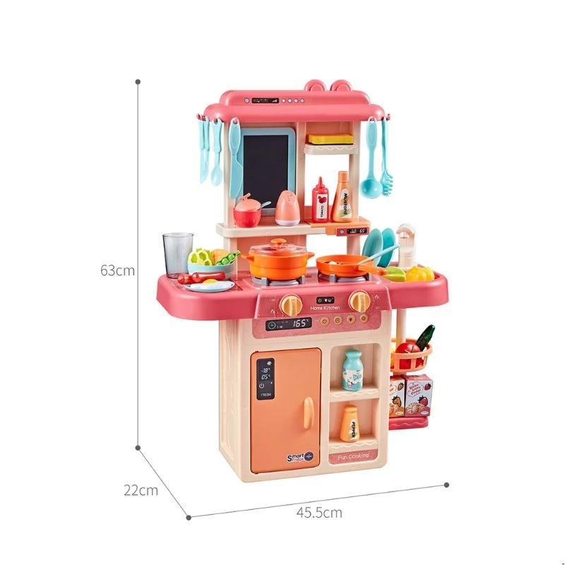 42 шт./компл. моделирование Кухня игрушка брызг воды посуды детские игрушки Пособия по кулинарии столовый сервиз