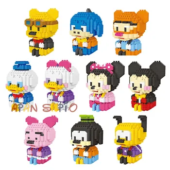 

Mini Building Blocks Brick Toys Cartoon Character Model Educational Compatible With Micro Size Diamond Blocks Toys for Children