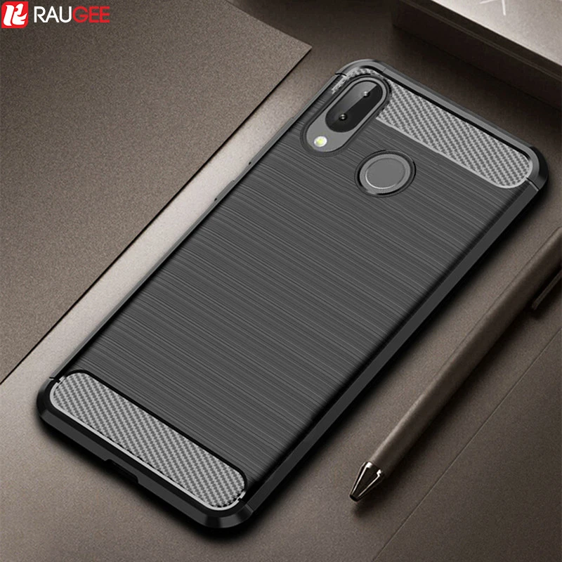 Прочный чехол для ASUS Zenfone Max Pro M1 M2 ZB602KL ZB631KL противоударный мягкий из углеродного