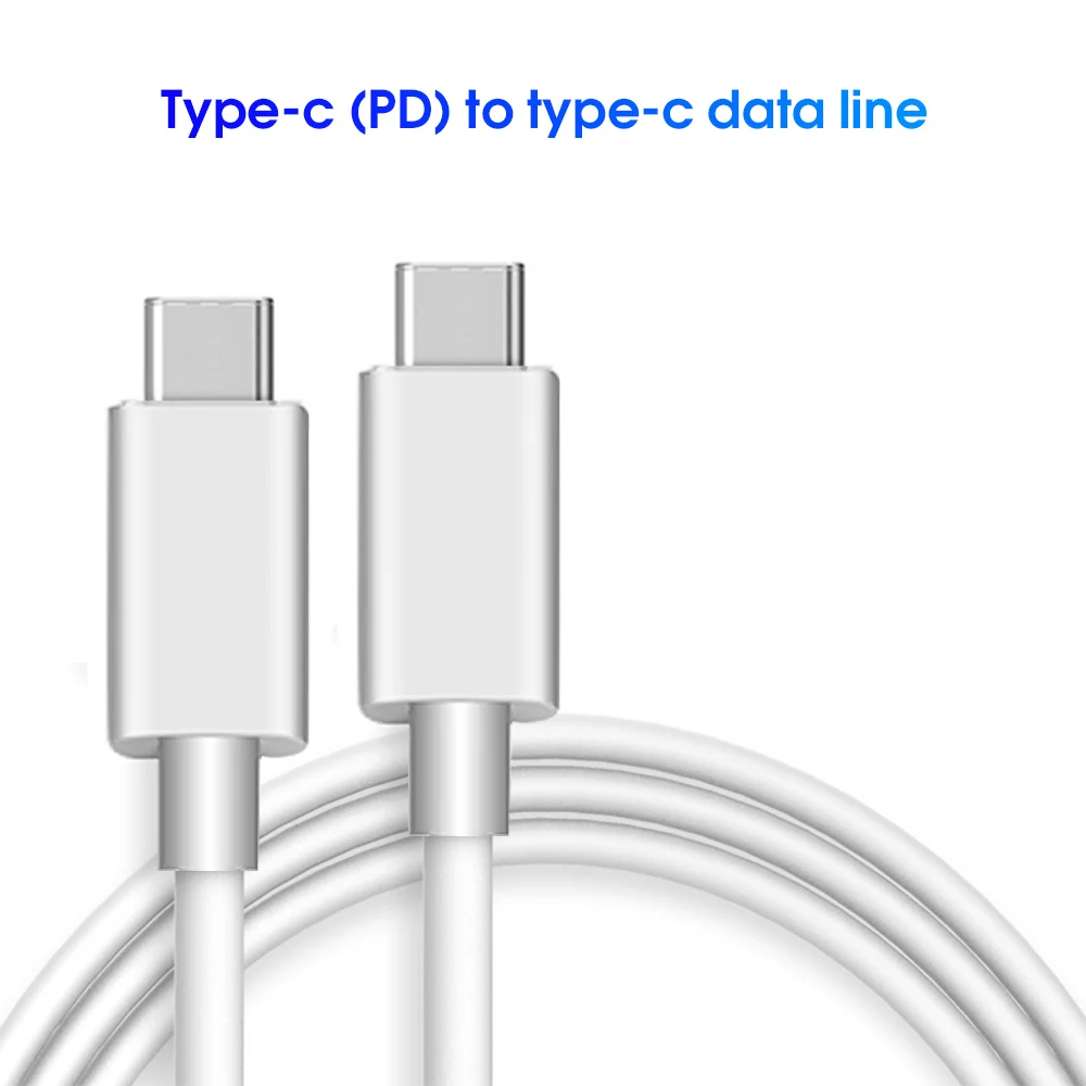 

KEBIDU 2.4A USB2.0 Cable Type-C Cable USB Type C to Type C Cable for Samsung S10 S9 S8 Note 9 8 Support PD Quick Charge Cable