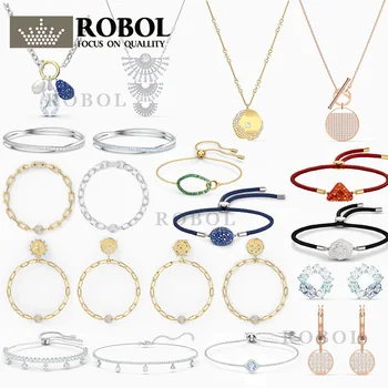 

Original High-quality Boutique Charm Bracelet Necklace Earrings Beautiful Romantic All-match Jewelry High-end Party Accessories