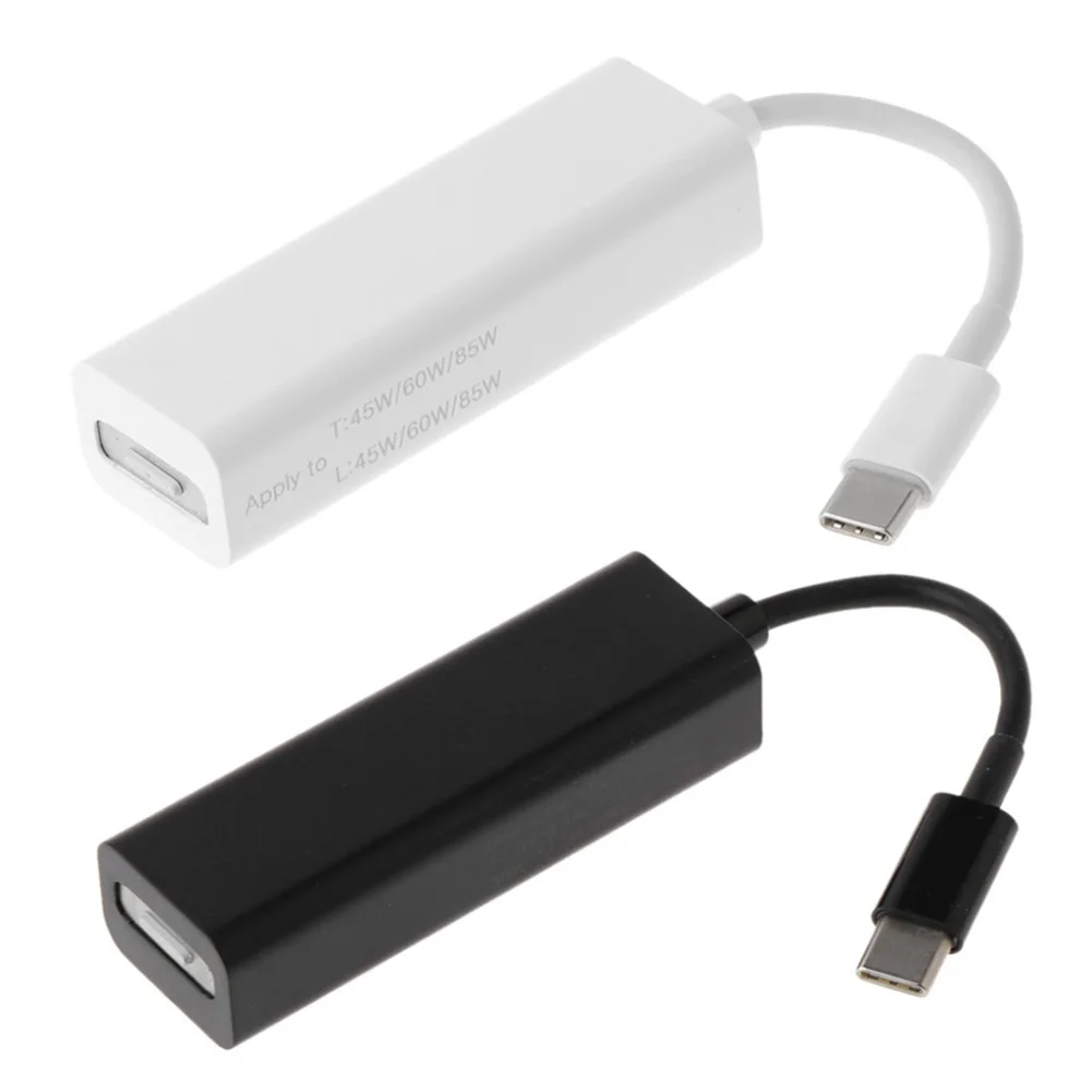 USB 3,1 Тип C штекер для Mag. safe 2 5Pin Женский кабель конвертер адаптер для Macbook 45 Вт 60 Вт черный белый кабель конвертер адаптер