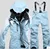 Spider New Women's Ski Suit Лыжная Куртка + Брюки Каракули Стиль Женский Сноубордический Комплект Сноубордическое Пальто И Брюки Женский Лыжный Костюм