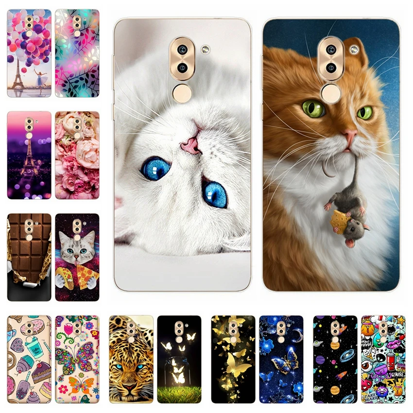 For Fundas Huawei Honor 6x Cases High Quality Fashion Printed Soft Silicon TPU Back Cover Coque 6 x Honor6x Phone Case |