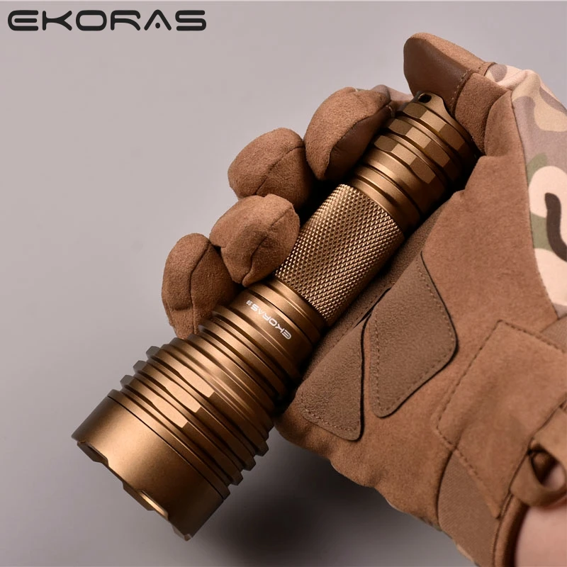 

Ekoras LED Flashlight 18650 Cree XML2 High Power 1500lm Lamp Torch Light Powerful Flashlight 18650 Waterproof camp cycle