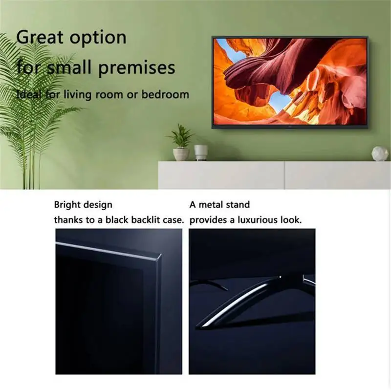 Xiaomi Mi Band Smart TV 32 дюйма 1 5 ГБ ОЗУ 8 Гб ПЗУ CA53 * 4 64 разрядный четырехъядерный Android 9 0 hd