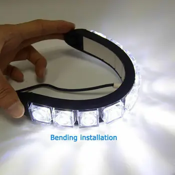 

320-400LM Daytime Running Light Waterproof Corrosion resistant Replacement