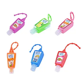 

30ML Random Color Reusable Mini Hand Sanitizer Fruit Scented Disposable No Clean Travel Portable Clean Moisturizing Safe Gel