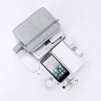 

Travel Electronics DigitalStorage Bag Portable Waterproof Cable Earphone Charger Organizer Data Pouch Case Accessories Supplies