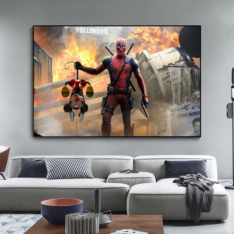 DEADPOOL POSTER Marvel Movie Wall Art Print Picture Photo A3 A4