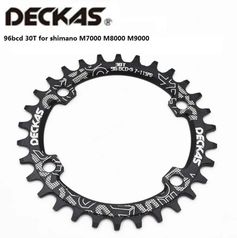 Deckas 30T горный велосипед Круглый 96 мм 96bcd для 7 11 скоростей M6000 M7000 M8000 M9000