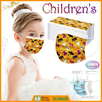 

50 Pcs Mouth Masks mascarilla 3-layer Anti-Dust Disposable for protection dustproof Masks for Adults and kids designer Face Mask