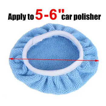 

Car Car Polisher Pads Polishing Buffing Bonnet Cover Blue Soft Accessories