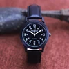 Chaoyada Fashion Men Boys Leather Strap 24 Hours Quartz Wristwatch Students Kids Learning Time High Quality Electric Watches 4