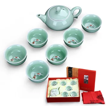 

Ceramic Glaze Tea Cup Chinese Kung Fu Tea Set Chinese Tea Set Teapot Set Tea Cup Tea Ceremony Master Teapot