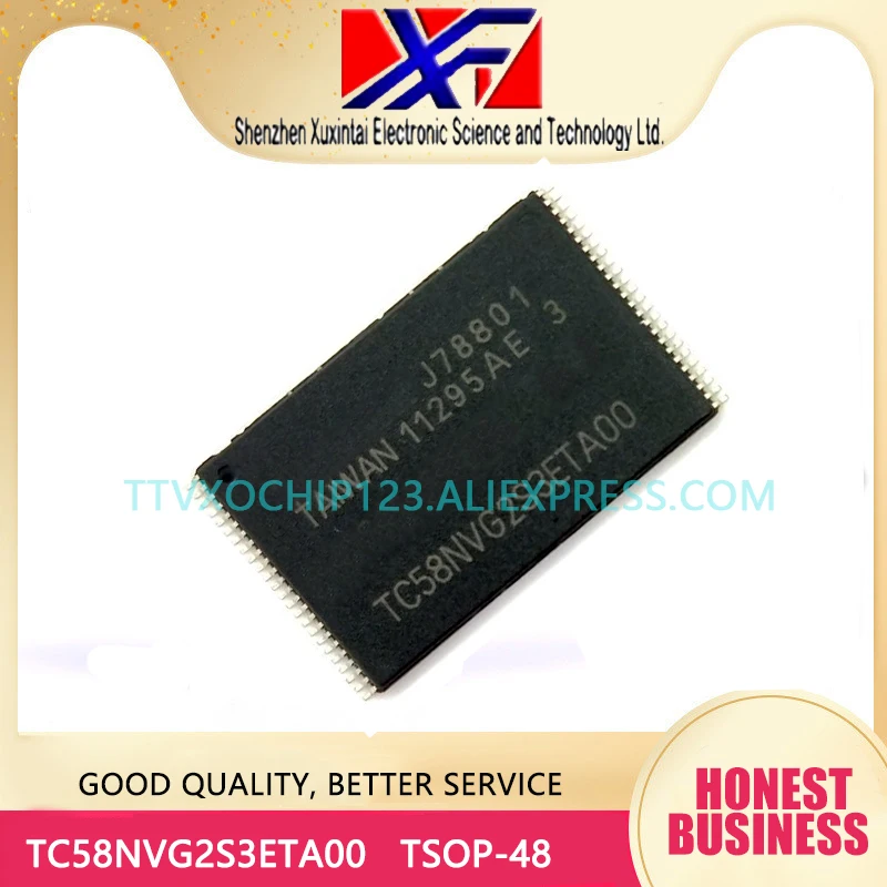 10 шт./лот TC58NVG2S3ETA00 TC58NVG2S3 NAND FLASH 512 Мб TSOP-48 | Обустройство дома