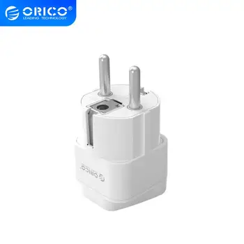 

ORICO Universal Travel Electrical Plug AU US FR IT AC Plug Power Adapters Converter White Smart Plug Wall Socket Plug