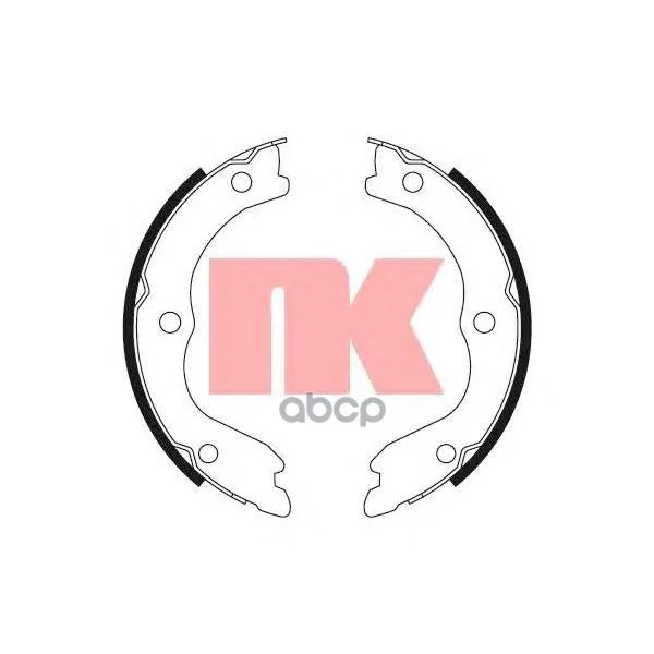 Колодки Ст.Торм.Nissan X-Trail 01- Nk 2722719 Nk арт. 2722719