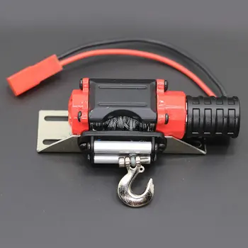 

Electric Metal Winch & Wireless Remote Controller Receive for 1/10 RC Crawler Traxxas TRX4 Axial SCX10 90046 D90 D110