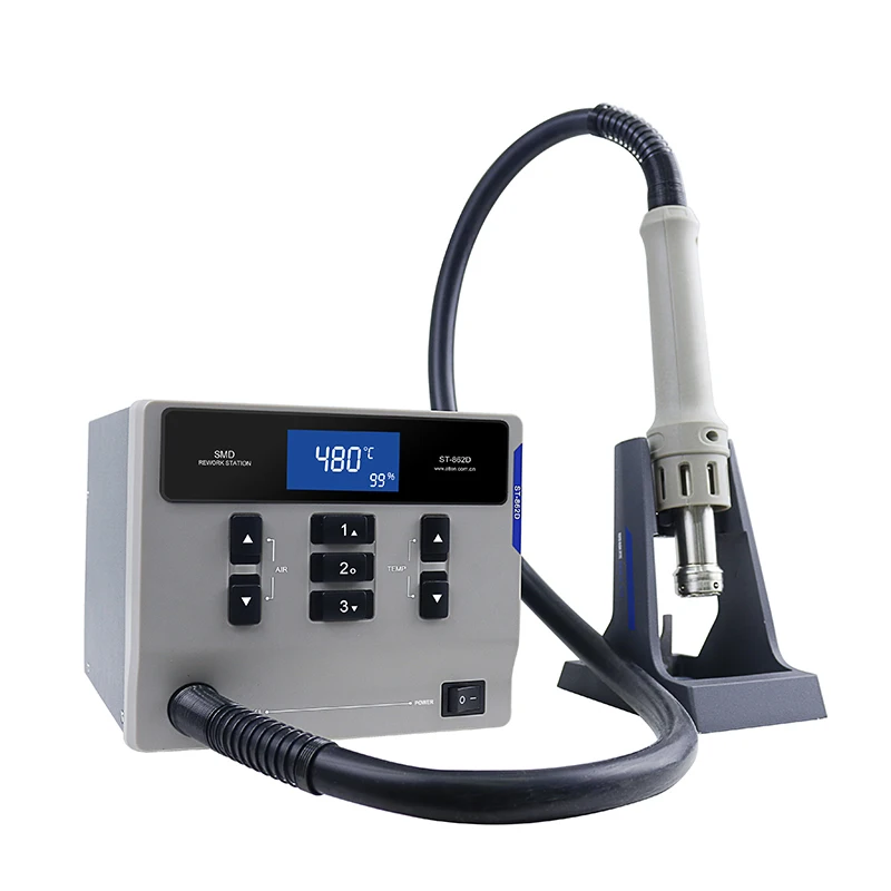 ATTEN MS-300 3-in-1 ST-862D Hot air desoldering station ST-965 soldering  station APS15-3A power supply - AliExpress