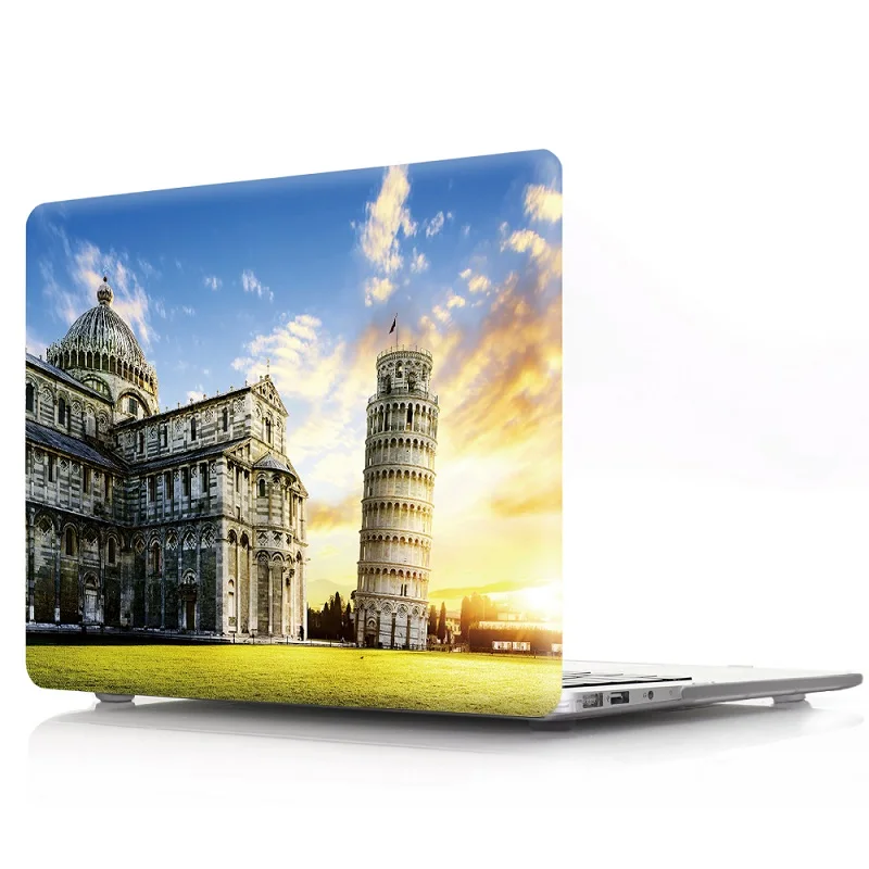 Coque World Building Stampato Per Macbook Pro 13 15 Cd Rom A1278 A1286 Custodia Rigida In Pvc Funda Per Mac Book Pro 13 15 Cd Rom Cover