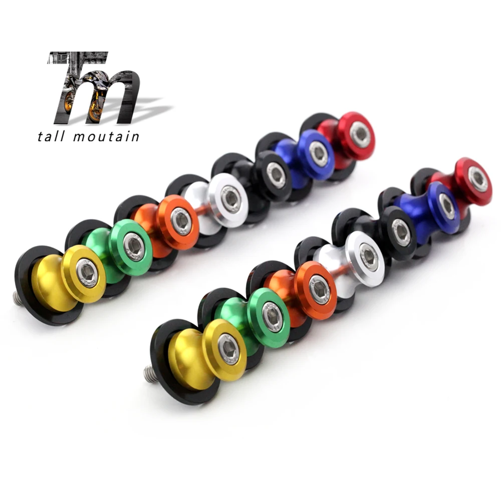 

Swingarm Spools Slider For Aprilia SL 750 Shiver, SMV 750/1200 Dorsoduro, Tuono 1000/R V4R Motorcycle Accessories Stand Screw M6