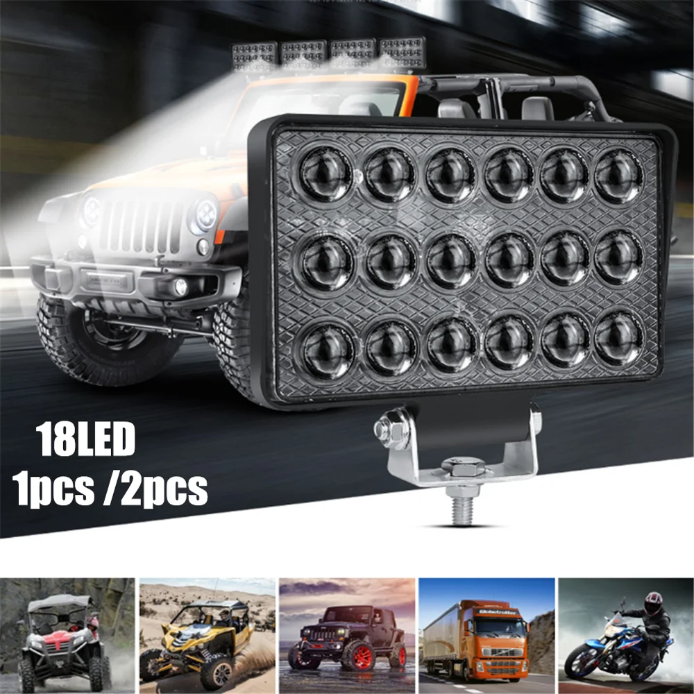 

Car Accessories Led Bar 10-24V LED Work Light Truck Lights Strobe Flash 12 LEDs Taillights Turn Signal Lights Warning Lights