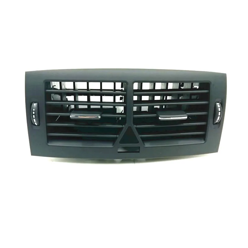 Front Console Full Chrome Central Air Conditioner AC Vent Grille For Mercedes-Benz W166 W164 W211 W245 W251 R280 B180 B200 B300