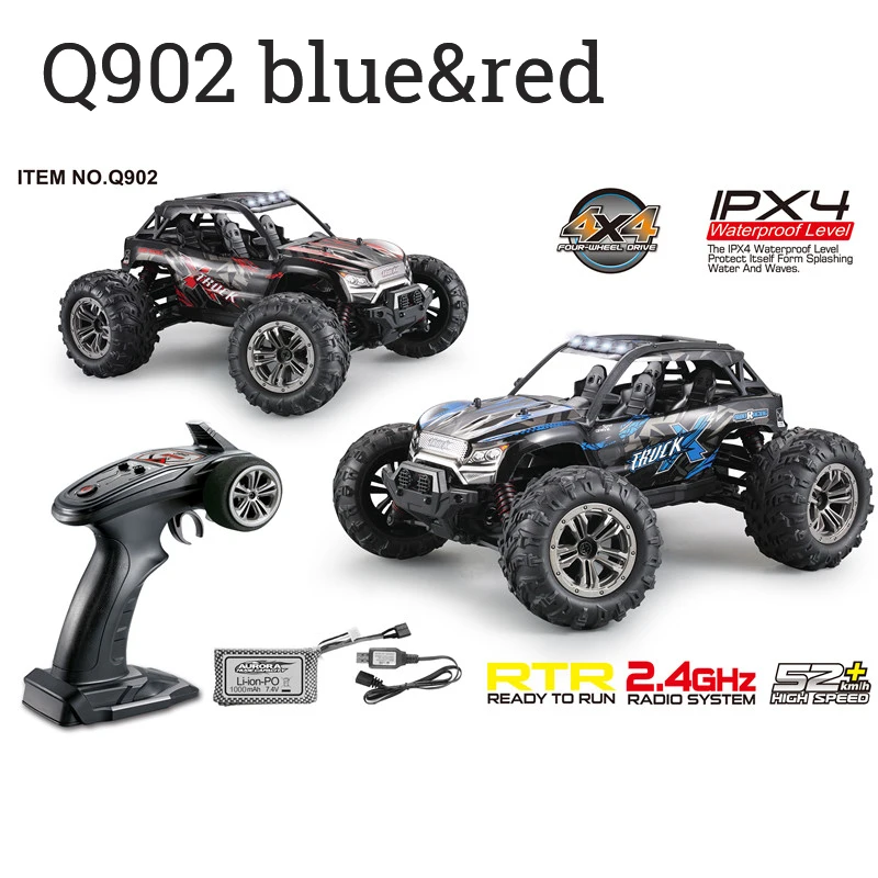 

JJRC 4WD 2.4Ghz RC Car Crawler 50km/h Radio Control Car Racing RC Vehicle Model Off-Road Car RTR Toys with Various Type