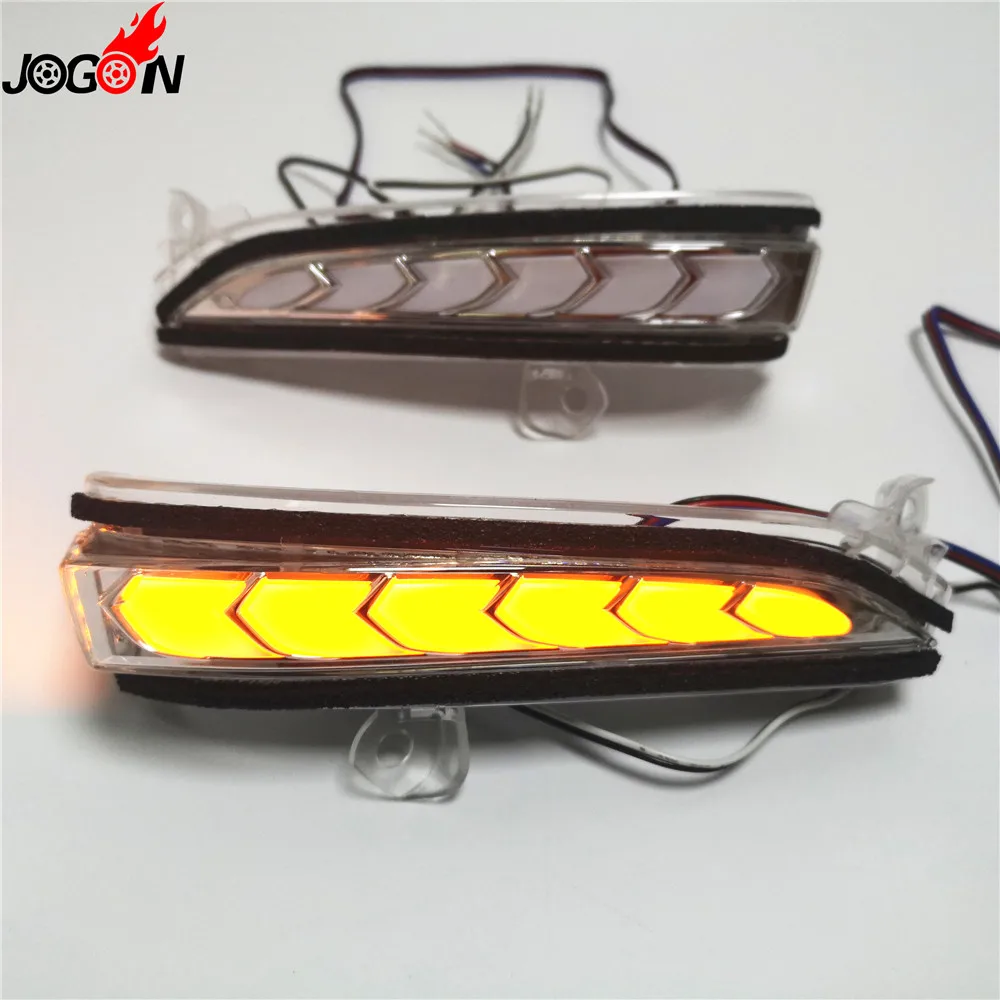 US $127.50 Dynamic Turn Signal Light Parking Puddle LED Side Mirror Sequential Indicator Blinker Lamp For Ford Fusion Mondeo 20132018
