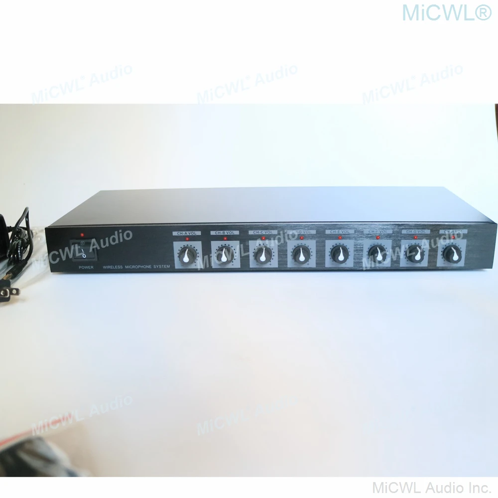 MiCWL 8 Table Gooseneck Wireless Microphone