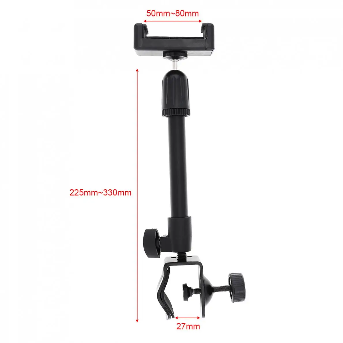 Multifunction Live Broadcast Cell Phone Holder Bracket Tripod with Table Clip Lifting Extension Mou