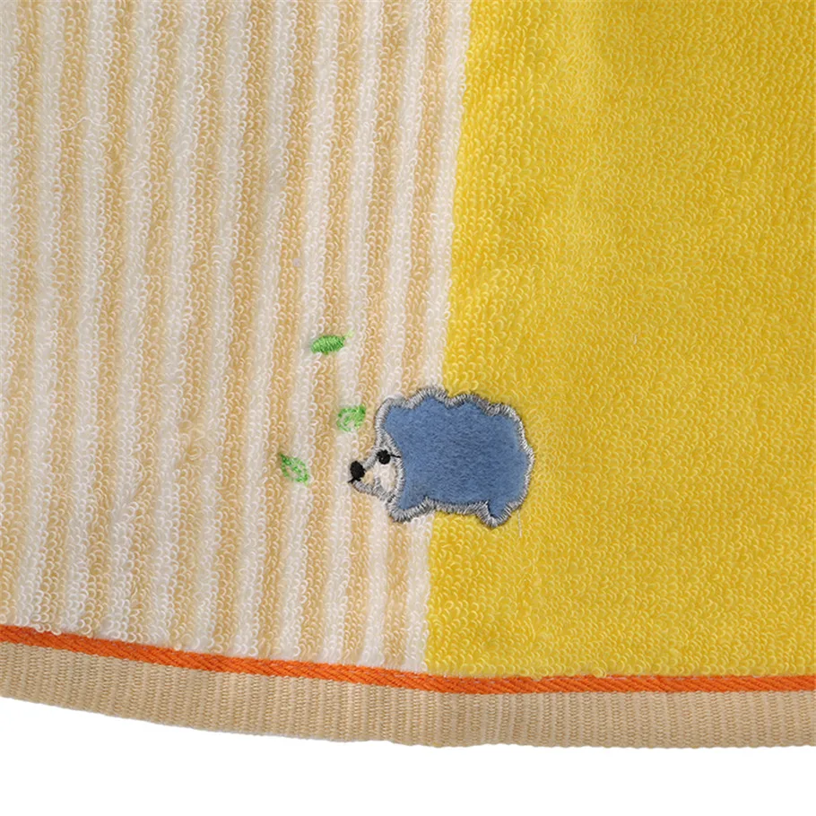Ruiwjx Baby Cotton Cartoon Face Towels Infant Square Handkerchief Newborn Bathing Wrap Wide Cloth Washcloth Kids Children Toddle