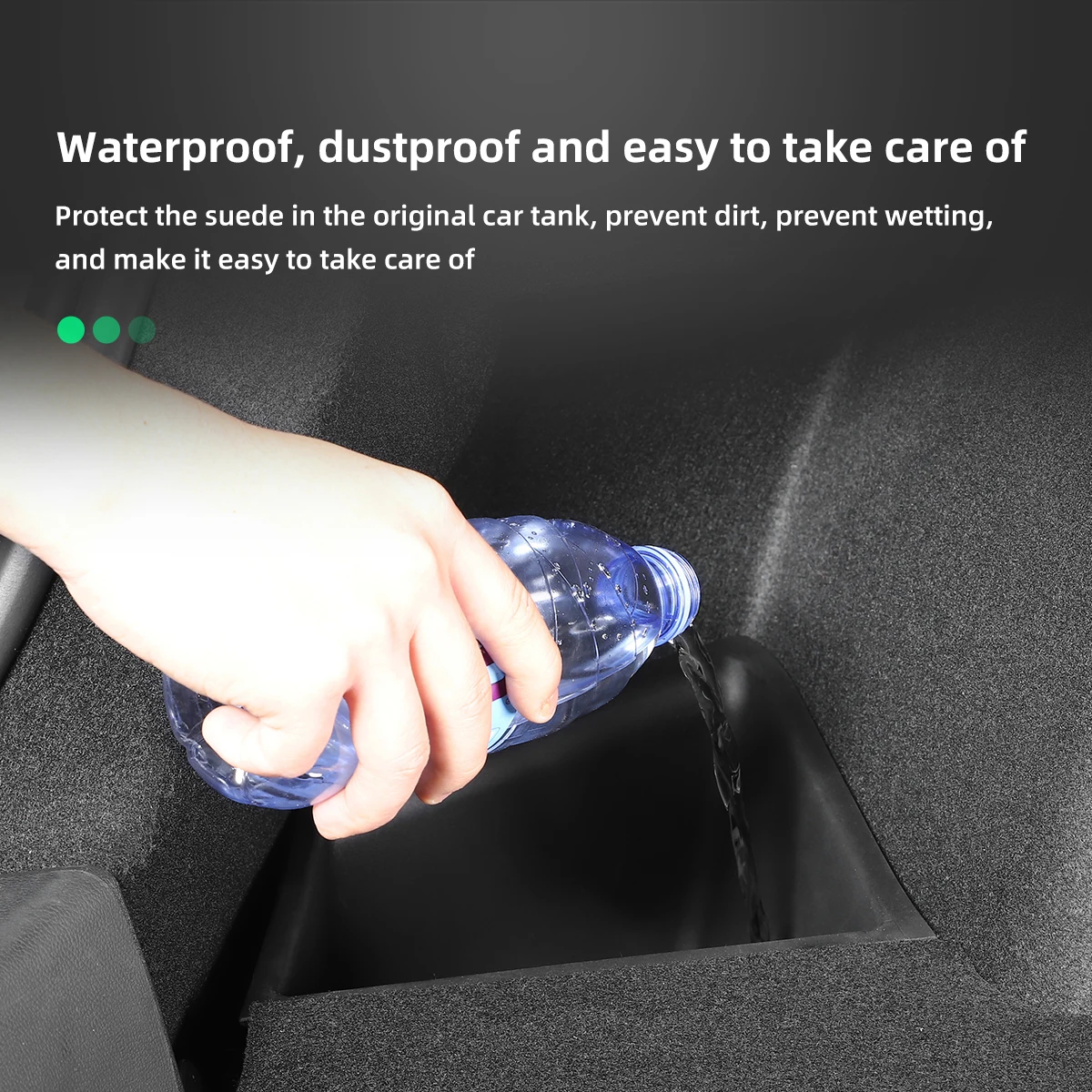 for Tesla Model 3 Highland 2024 Interior Accessories Rear Trunk Storage  Organizer Box with Cover Waterproof Model3 Trash Can - AliExpress