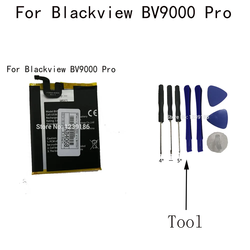 Оригинальный Сменный аккумулятор для Blackview BV9000 со встроенным аккумулятором на 4180