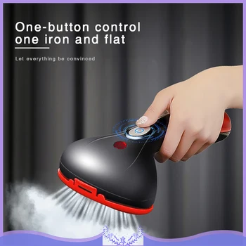 

1500W Mini Electric Iron Handheld Ironing Machine Travel Handheld Clothes Steamer Garment Portable Fabric Steam Heat Iron